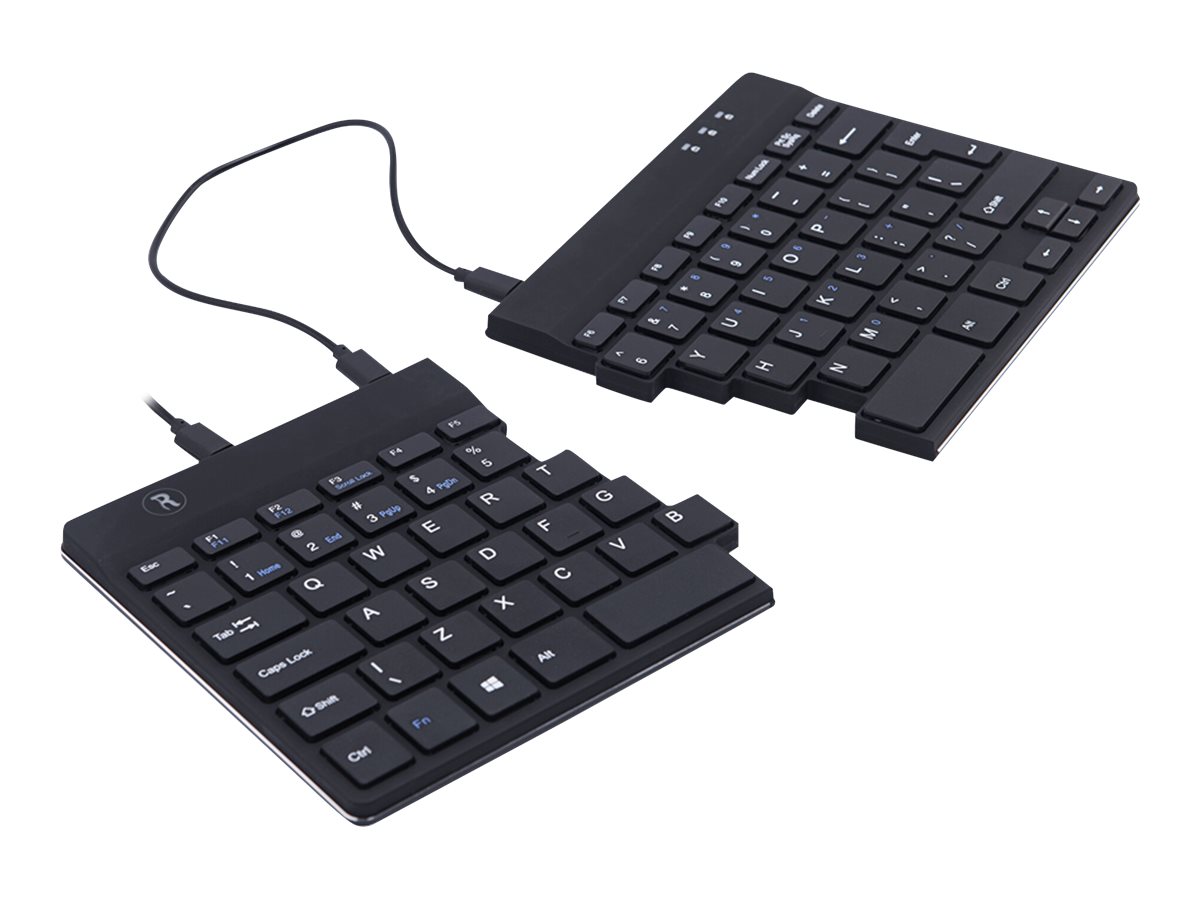 R-Go Split Ergonomische Tastatur
QWERTY (US)
schwarz
drahtgebundenen - Tastatur - QWERTY - USA - Schwarz Eingabegerät