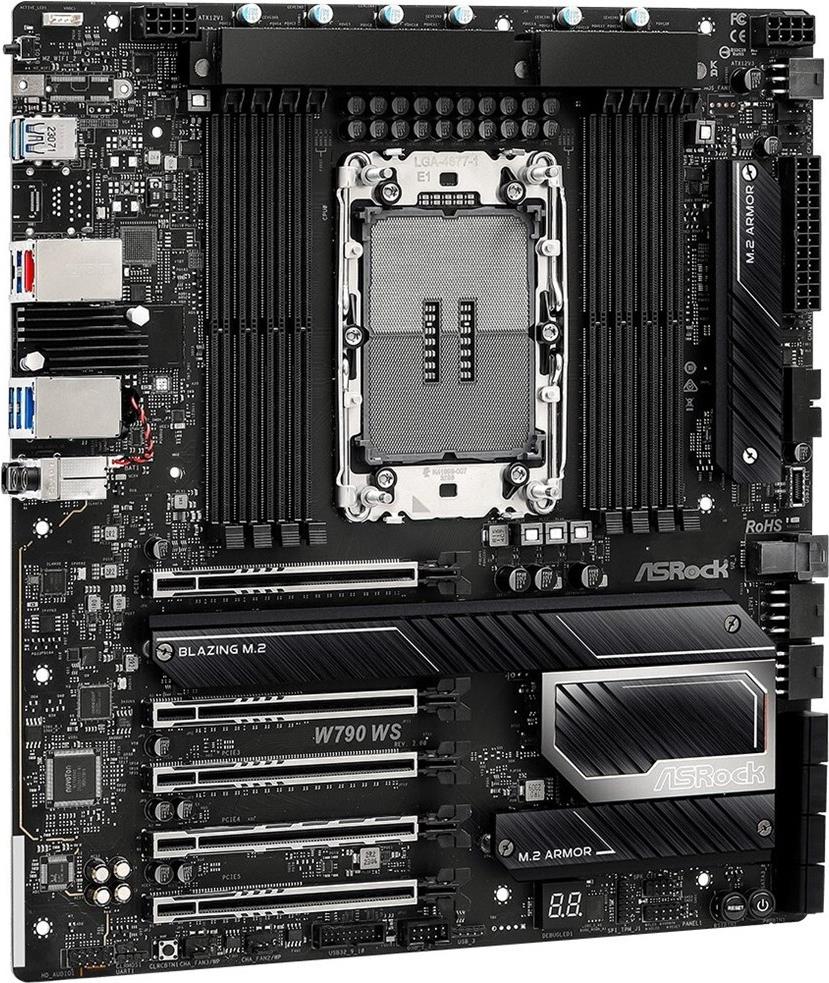 ASRock W790 WS R2.0 E-ATX Server Mainboard mit Intel Sockel 4677