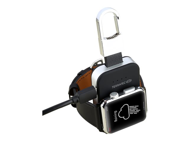 TERRATEC Charge AIR Key - Induktives Ladepad / Powerbank - 950 mAh - 2 Watt - für Apple Watch