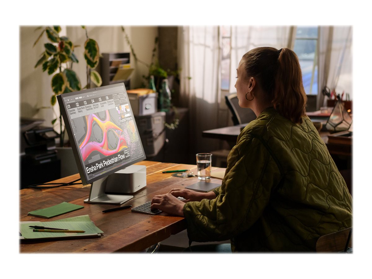 Apple Studio Display Nano-texture glass - LCD-Monitor - 68.6 cm (27") - 5120 x 2880 5K - 600 cd/m² - Thunderbolt 3 - Lautsprecher mit Subwoofer