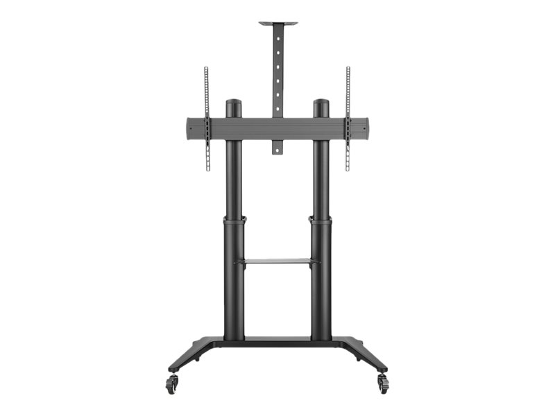 HAGOR BrackIT Stand HD XXL Wagen - für Flachbildschirm / AV-System / Kamera - Schwarz