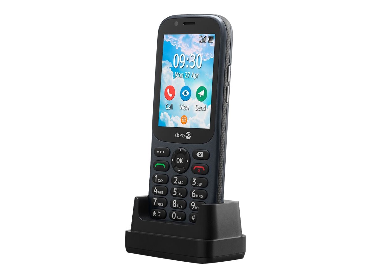 DORO 730X - Graphite - 4G Feature Phone - 1.3 GB - GSM