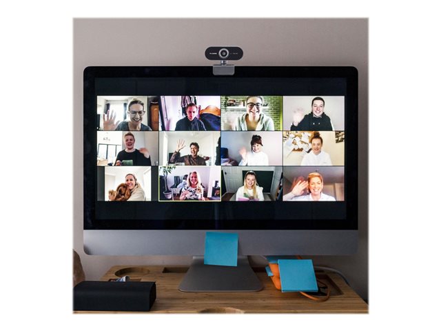 Midland W199 - Webcam - Schwarz - 1920 x 1080 - 1080p - Audio - USB 2.0 - YUV2