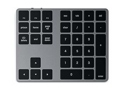 Satechi Bluetooth Extended Keypad - Tastenfeld - Space-grau Eingabegerät