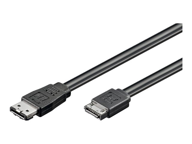 goobay - eSATA-Kabel - Serial ATA 150/300/600 - eSATA zu eSATA - 50 cm