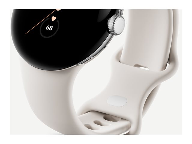 Google - Armband für Smartwatch - S / L - Chalk - für Pixel Watch