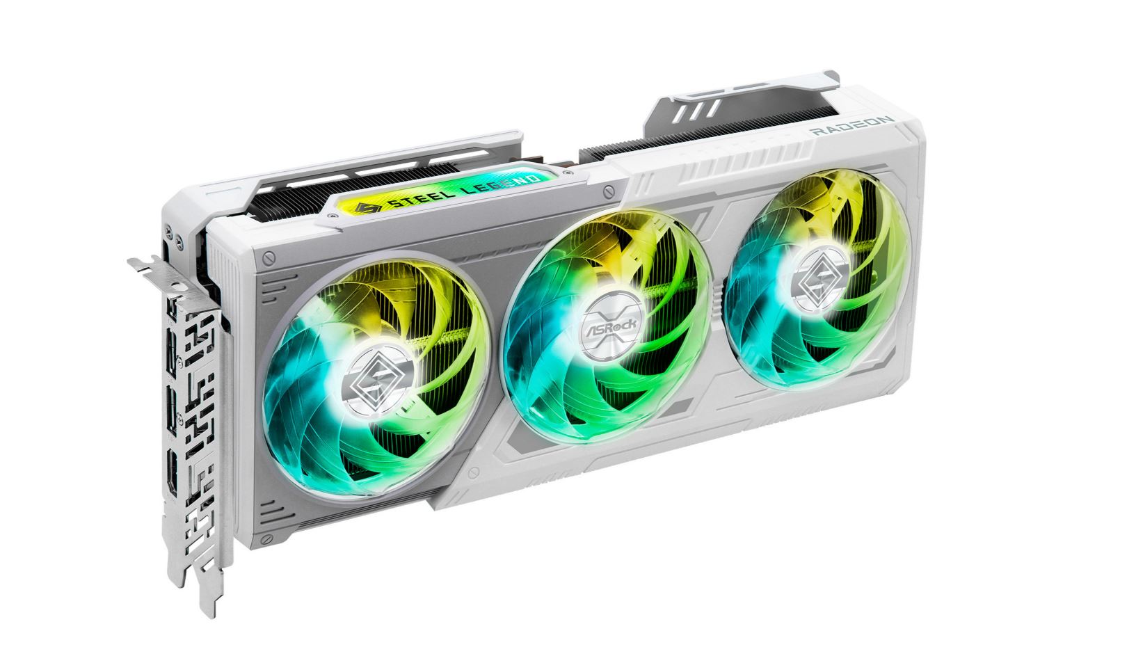 ASRock Radeon RX 9070 XT Steel Legend - 16GB GDDR6, 1x HDMI, 3x DP