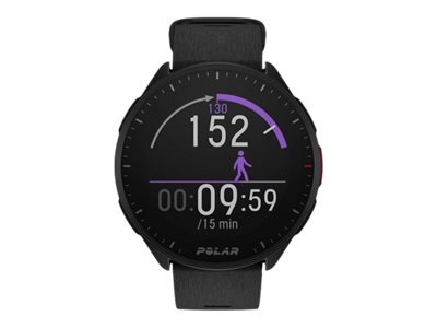 Polar Pacer - Night Black - intelligente Uhr mit Band - Night Black - 32 MB
