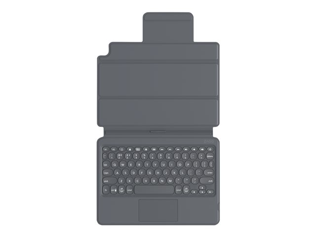 ZAGG Pro Keys - Tastatur und Foliohülle - mit Trackpad - QWERTZ - Deutsch - Schwarz/Grau Eingabegerät