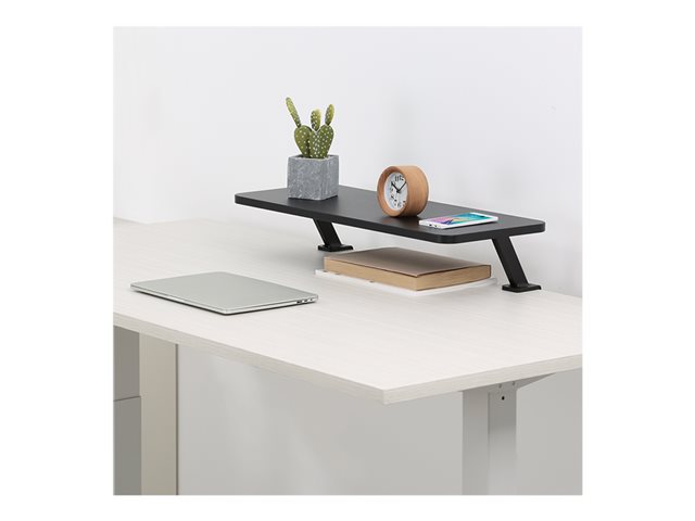 LogiLink Aufstellung - Riser - für Monitor - 650 mm lang - Schwarz