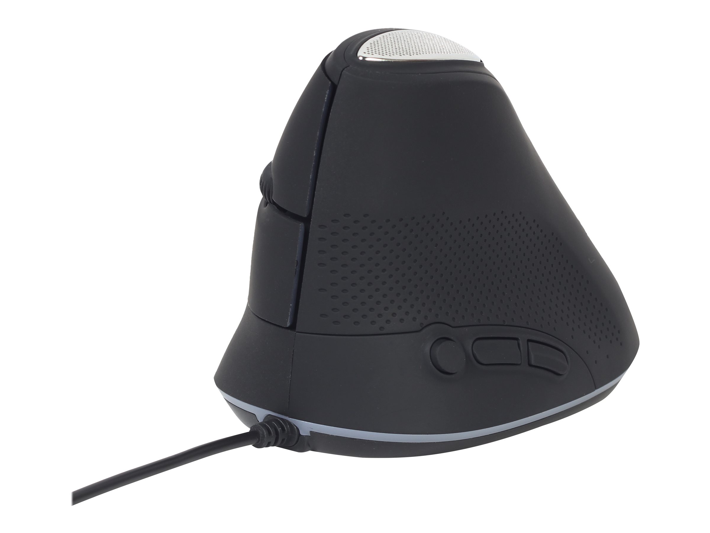 Gembird - vertikale Maus - USB - Space-grau