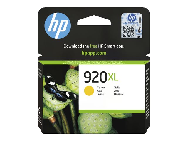 HP 920XL - Hohe Ergiebigkeit - Gelb - original - Tintenpatrone