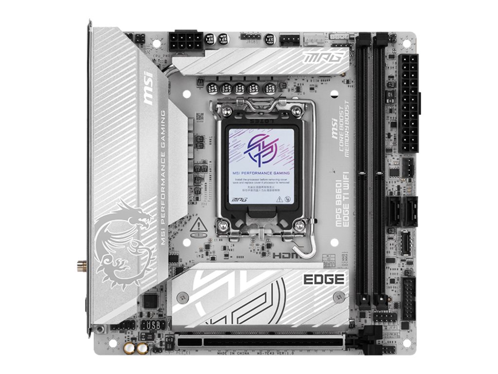 MSI MPG B860I EDGE TI WIFI - Motherboard - Mini-ITX - LGA1851-Sockel - B860