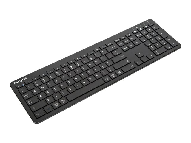 Targus Full-Size Multi-Device - Tastatur - Deutsch - Schwarz Eingabegerät