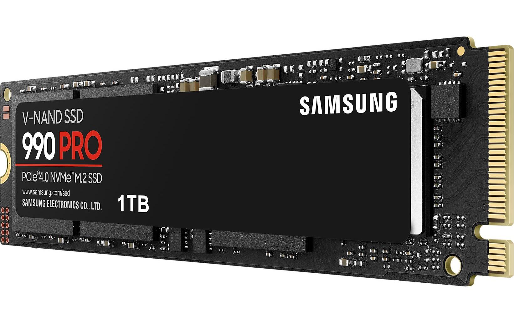 Samsung 990 PRO MZ-V9P1T0BW - SSD - 1 TB - PCIe 4.0 x4 (NVMe)