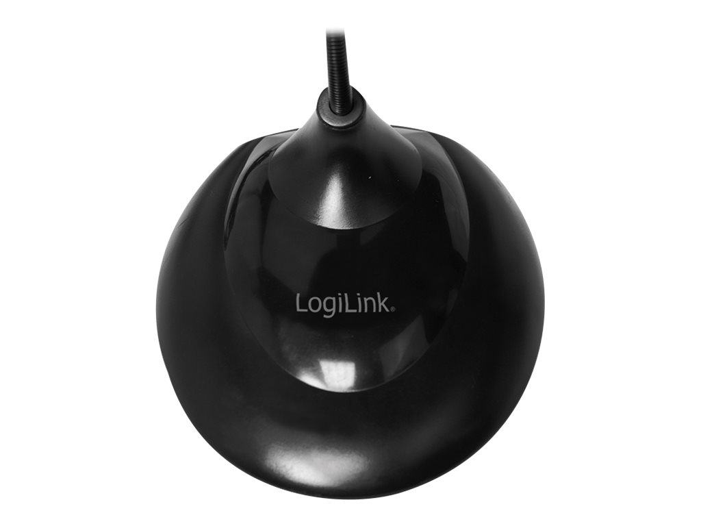 LogiLink Multimedia Microphone with Stand Foot and Flexible Neck - Mikrofon