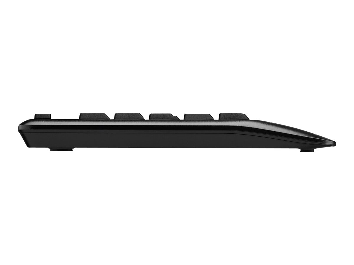 Logitech Wireless Combo MK345 - Tastatur-und-Maus-Set - kabellos - 2.4 GHz - Französisch - Schwarz, Blau