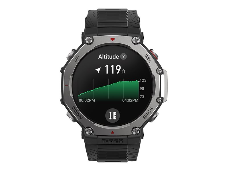 Amazfit T-Rex 3 intelligente Uhr mit Riemen - Onyx