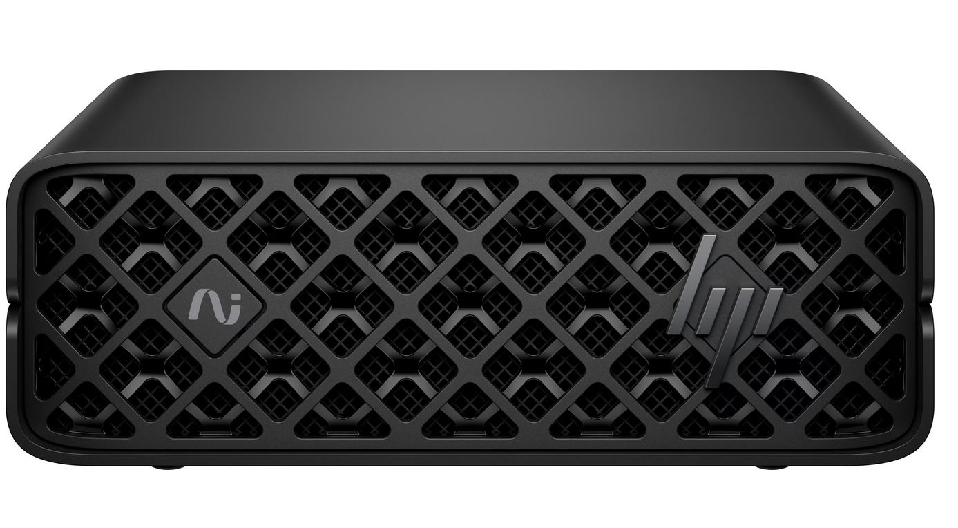 HP Inc. HP ZGX Nano G1n AI Station - Mini - 1 x GB10 Grace Blackwell Superchip Cortex-A725 + Cortex-X925 - RAM 128 GB - SSD 1 TB - NVMe, TLC, SED - NVIDIA Blackwell - 1GbE, 2.5GbE, 5GbE, 10GbE, 200GbE