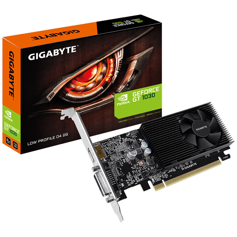 Gigabyte GT 1030 Low Profile D4 2G - Grafikkarten