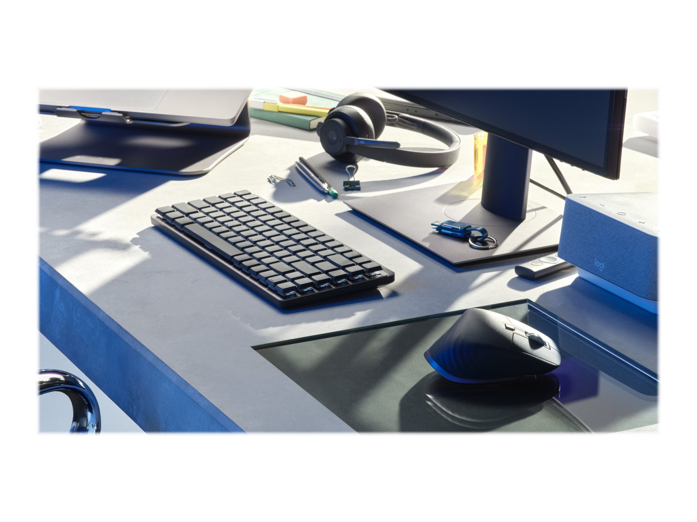 Logitech MX Master 3S Performance Wireless Mouse - Maus - Bluetooth
2.4 GHz - Schwarz