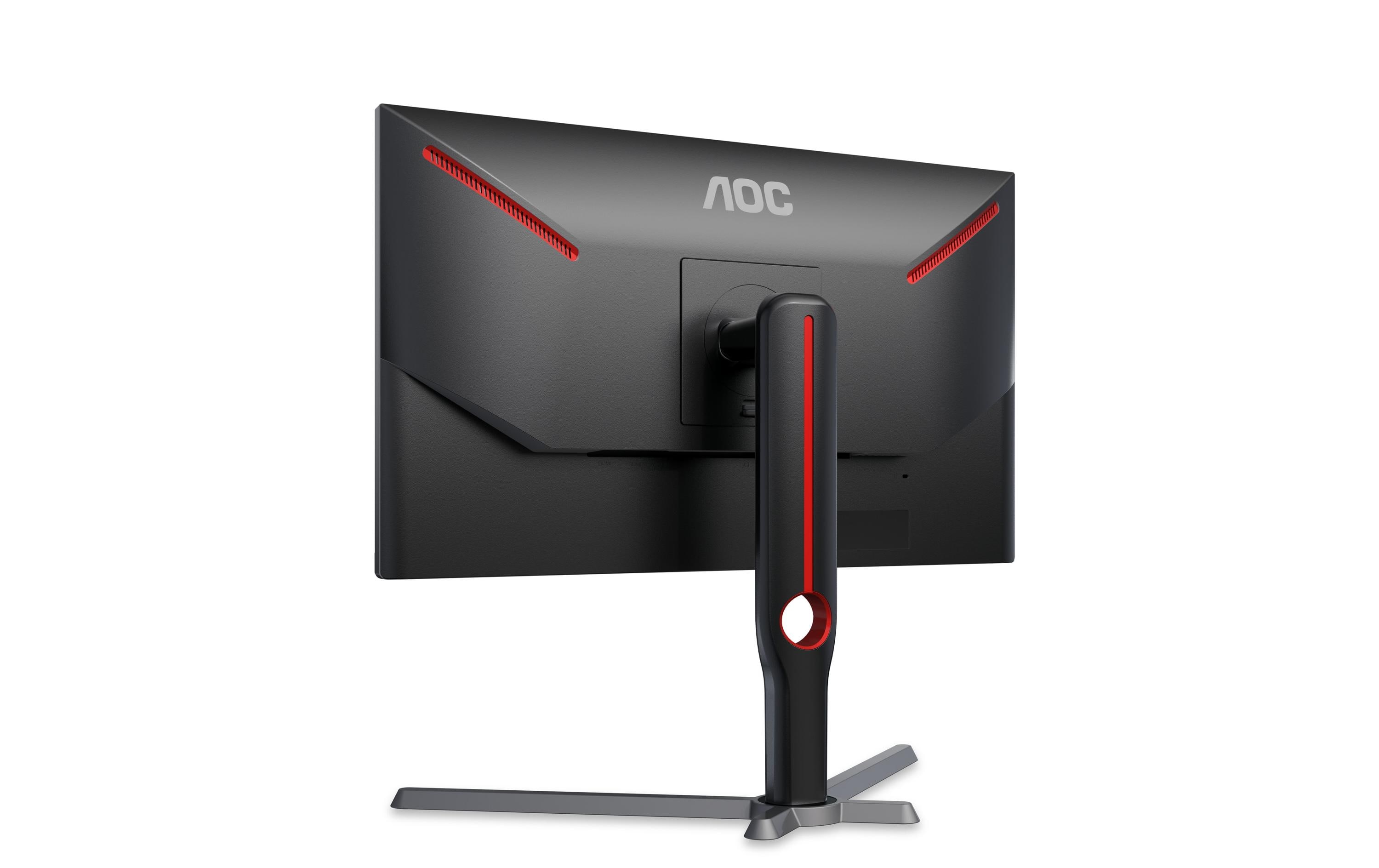 AOC Gaming 25G3ZM/BK - G3 Series - LED-Monitor - Gaming - 63.5 cm (25") (24.5" sichtbar) - 1920 x 1080 Full HD (1080p) @ 240 Hz - VA - 300 cd/m² - 3000:1 - 0.5 ms - 2xHDMI, DisplayPort - Schwarz, Rot