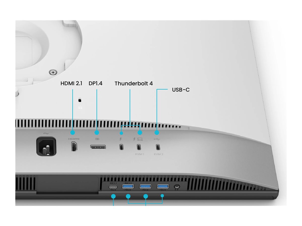 BenQ Designer PD2730S - LED-Monitor - 68.6 cm (27") - 5120 x 2880 5K @ 60 Hz - IPS - 400 cd/m² - 2000:1 - DisplayHDR 400 - 5 ms - Thunderbolt 4, HDMI, DisplayPort - Lautsprecher