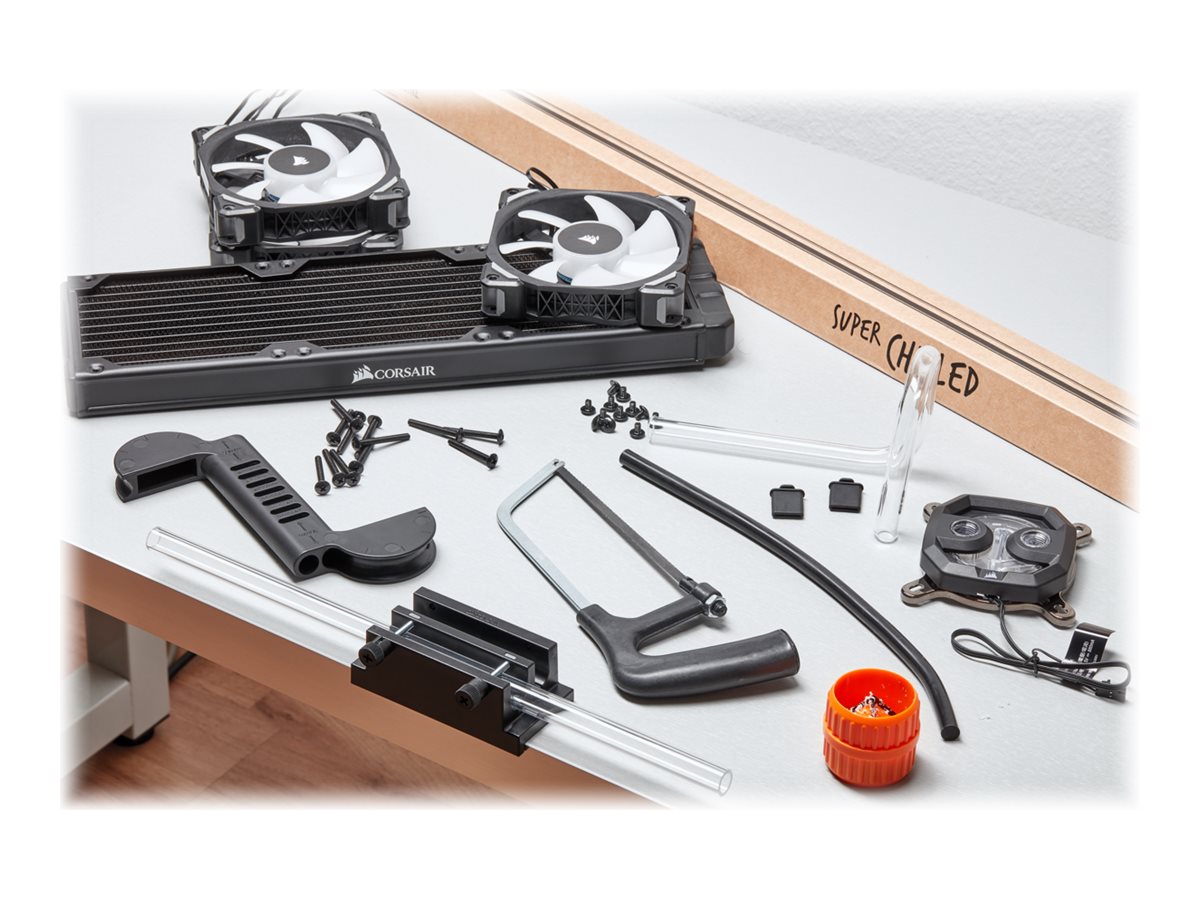 CORSAIR Hydro X Series XT Hardline (12mm & 14mm) - Werkzeugset für Biegen und Messen von Rohrleitungen für Flüssigkeitskühlung