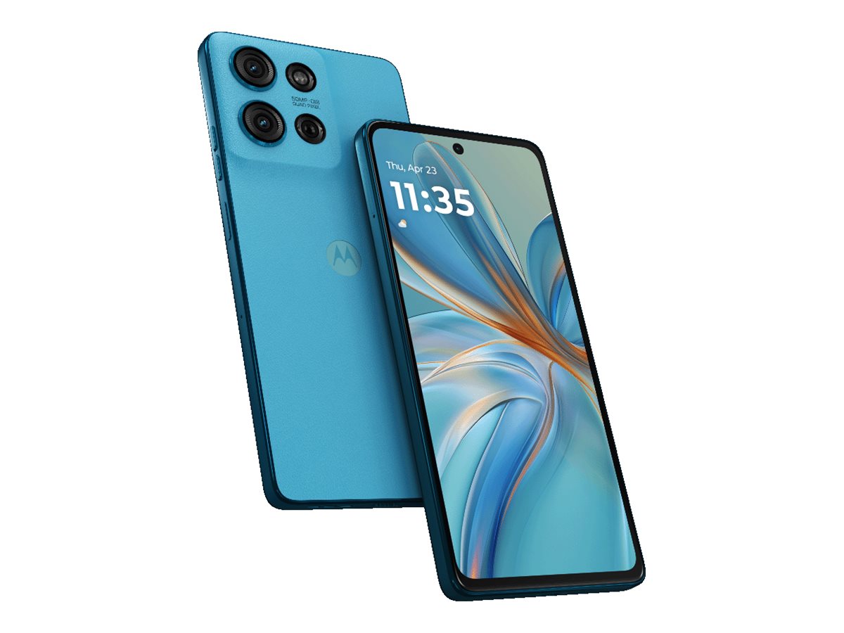 Motorola Moto G75 - Aqua Blue - 5G Smartphone - 256 GB - GSM