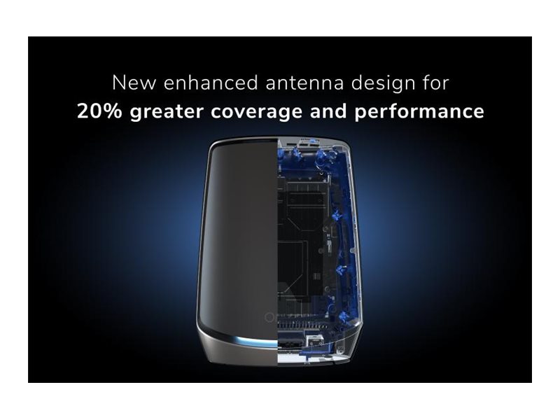 NETGEAR Orbi RBK863SB - WLAN-System - Wi-Fi 6 - Desktop