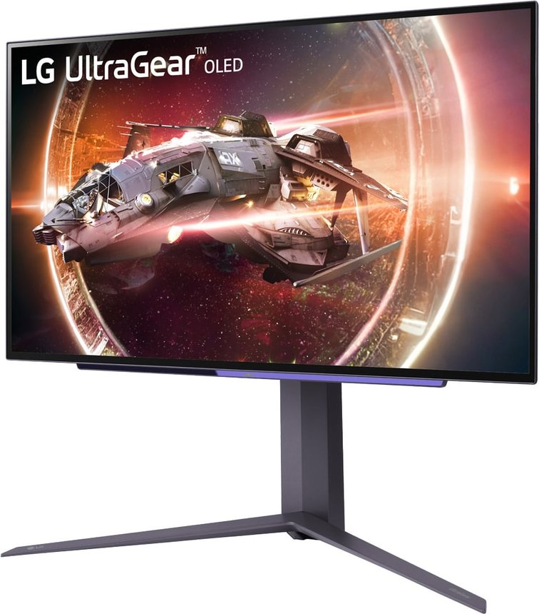 LG UltraGear 27GS95QE-B - OLED-Monitor - Gaming - 68.6 cm (27") (26.5" sichtbar) - 2560 x 1440 QHD @ 240 Hz - 1000 cd/m² - 1500000:1 - DisplayHDR 400 True Black - 0.03 ms - 2xHDMI, DisplayPort