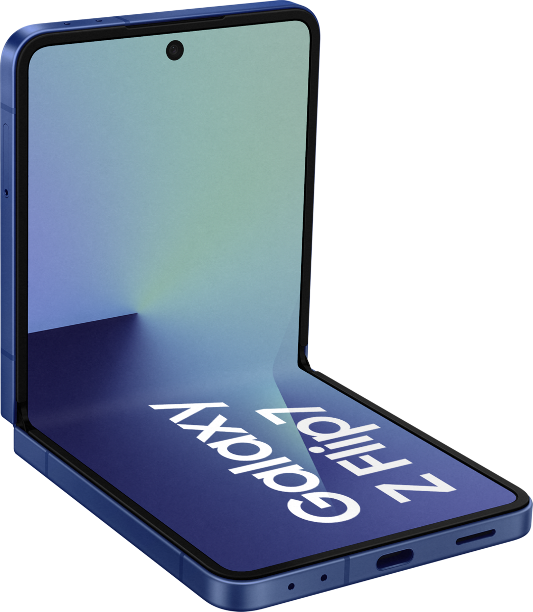 Samsung Galaxy Z Flip7 - Blue Shadow - 5G Smartphone - 512 GB - GSM