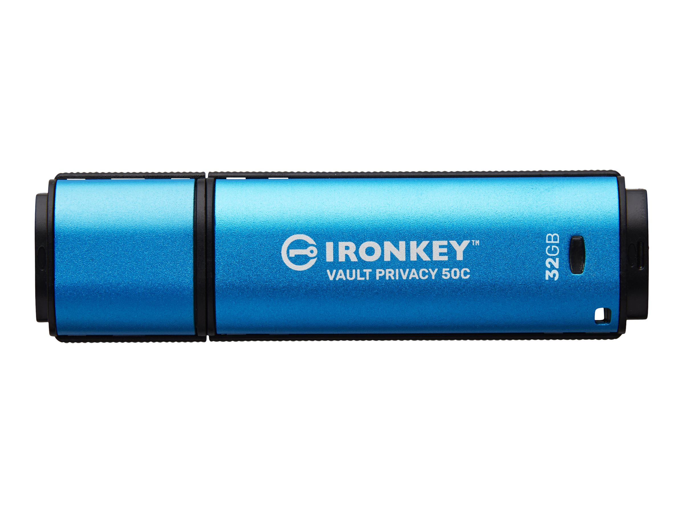 Kingston IronKey Vault Privacy 50C - USB-Flash-Laufwerk - verschlüsselt - 32 GB - USB-C 3.2 Gen 1 - TAA-konform