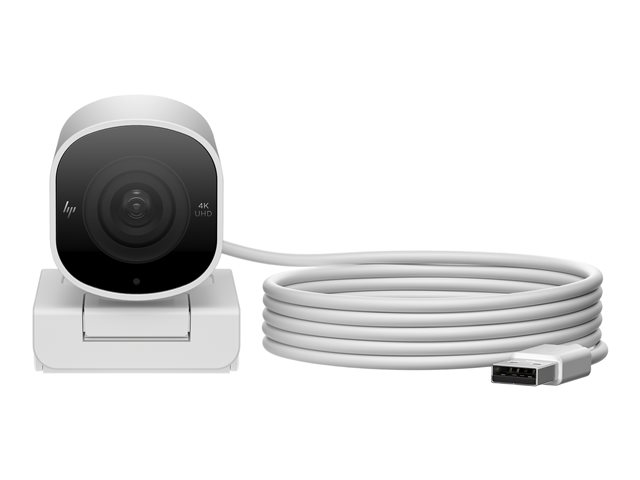 HP 960 Streaming - Webcam - Farbe - 8 MP - 3840 x 2160 - Audio - USB 3.0