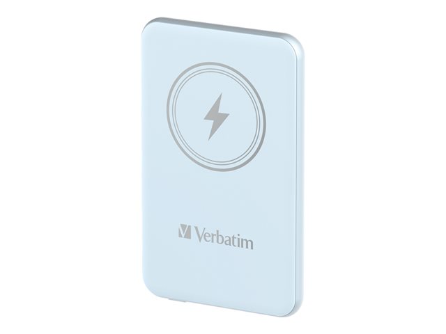 Verbatim Charge 'n' Go induktive Power Bank - Magnethalterung - Li-Pol - 24 pin USB-C - 20 Watt