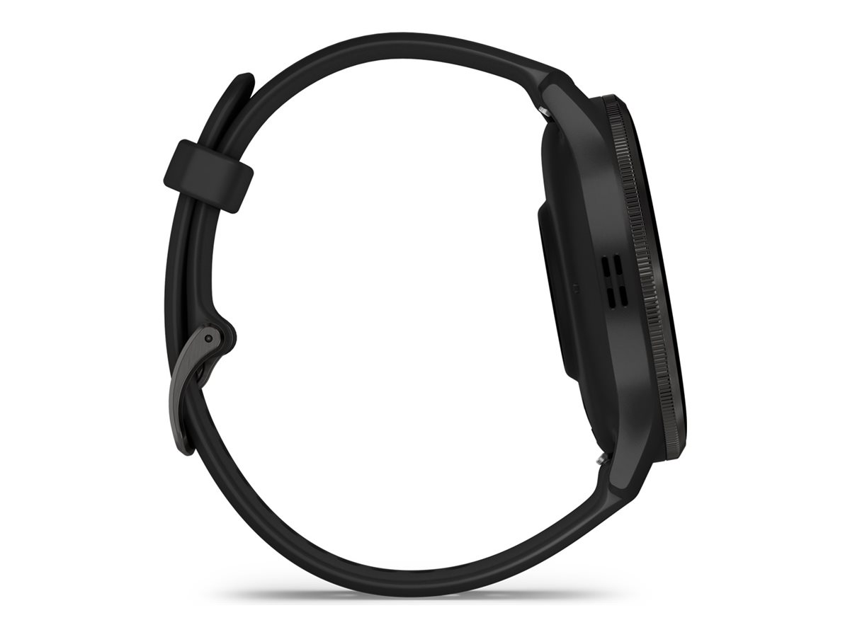 Garmin Venu 3 - schwarzes faserverstärktes Polymer - intelligente Uhr mit Band - 8 GB