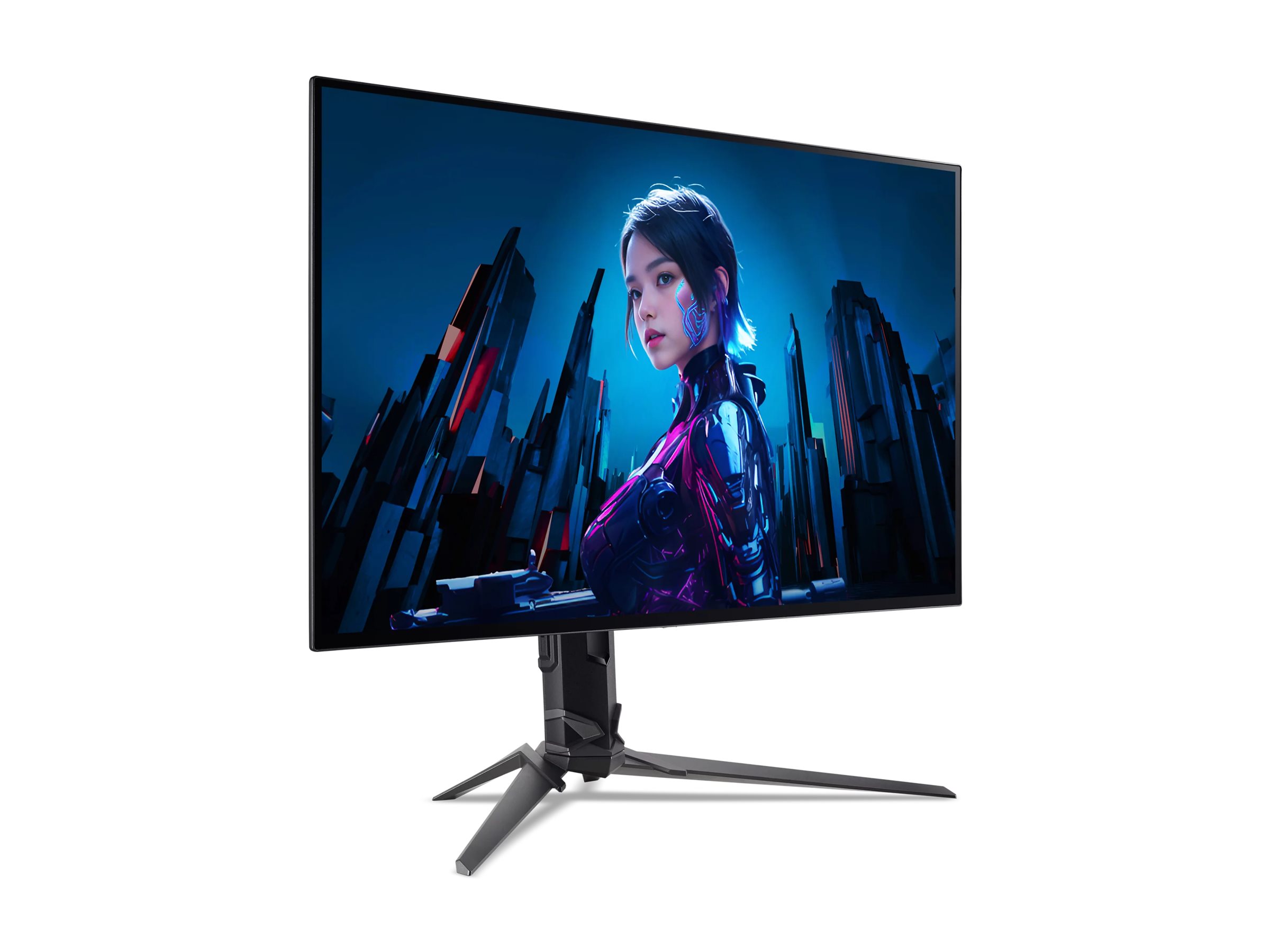 Acer Predator X27U F3bmiipruzx - X Series - OLED-Monitor - Gaming - 68.6 cm (27") (26.5" sichtbar) - 2560 x 1440 WQHD - 1300 cd/m² - DisplayHDR 400 True Black - 0.01 ms - 2xHDMI, DisplayPort - Lautsprecher - Schwarz