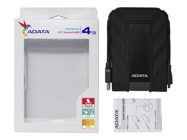 ADATA HD710 Pro - Festplatte - 4 TB - USB 3.1
