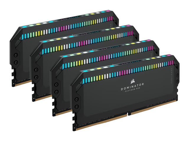 CORSAIR Dominator Platinum RGB - DDR5 - Kit - 64 GB: 4 x 16 GB - DIMM 288-PIN - 6200 MHz / PC5-49600