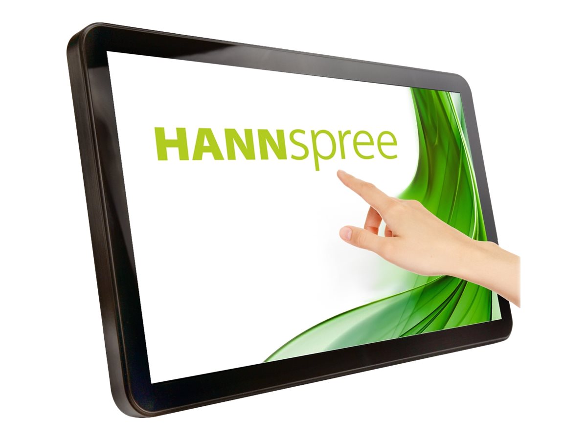 Hannspree HO245PTB - HO Series - LED-Monitor - 60.45 cm (23.8") - offener Rahmen - Touchscreen - 1920 x 1080 Full HD (1080p) @ 60 Hz - ADS-IPS - 350 cd/m² - 1000:1 - 5 ms - HDMI, VGA, DisplayPort - Lautsprecher