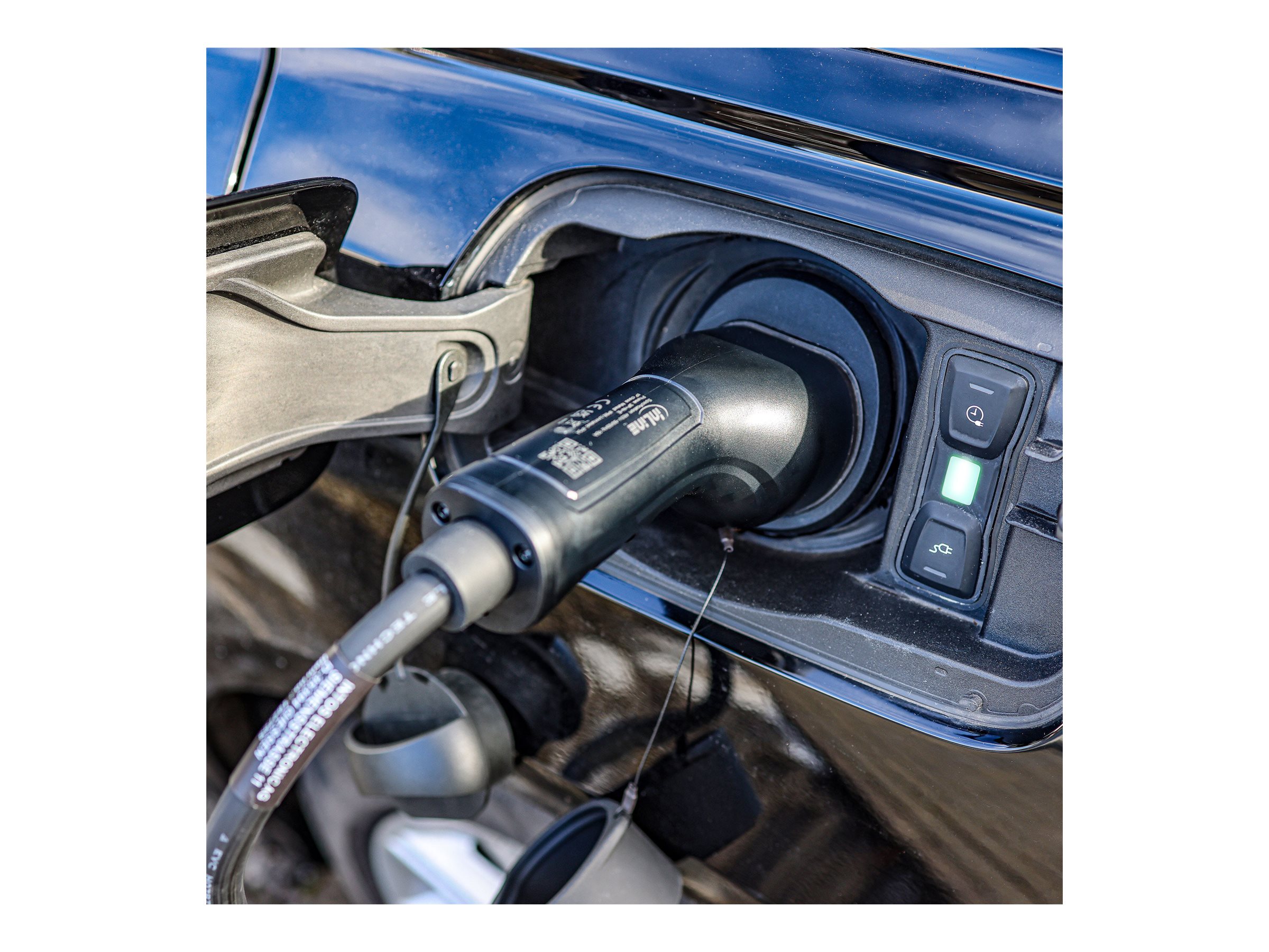 InLine EV Spiral-Autoladekabel 22kW Typ2 - 3-phasig - 5m - 5 m - halogenfrei - IEC