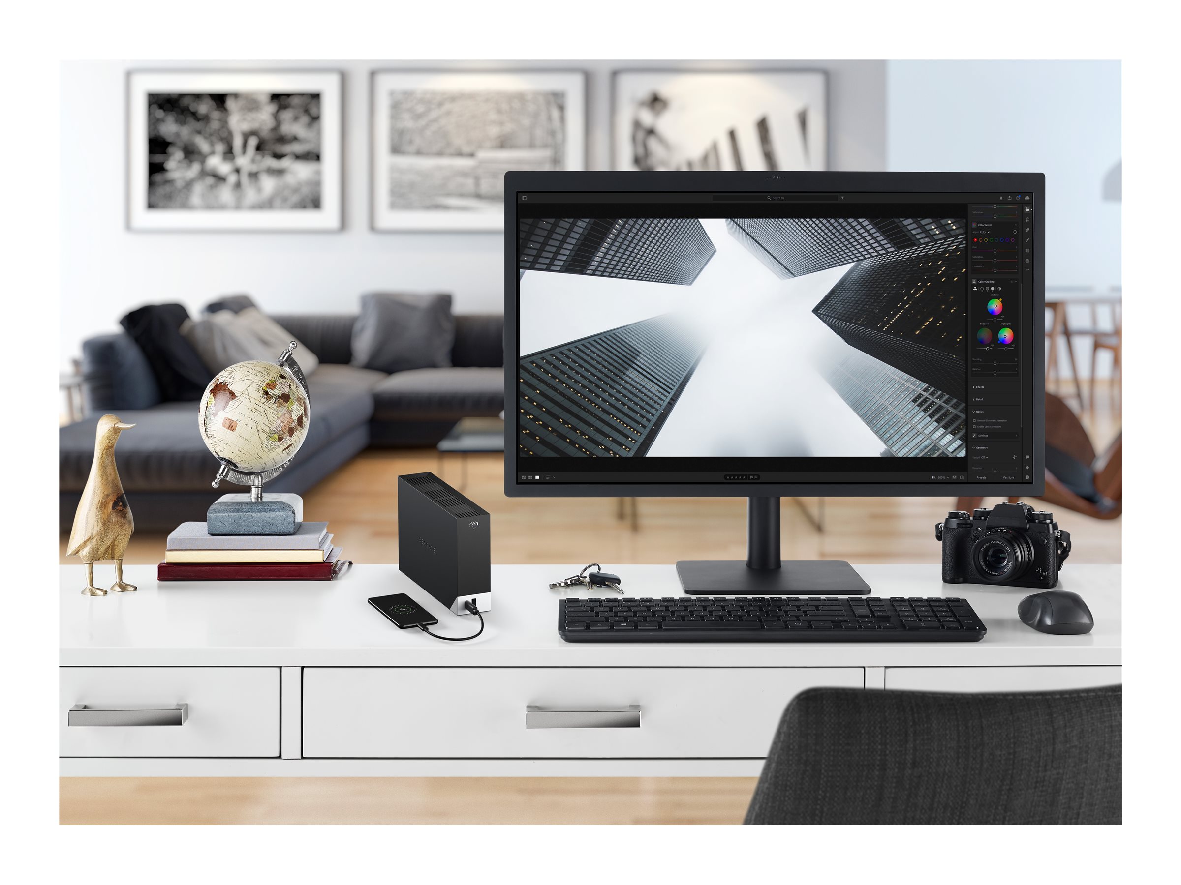 Seagate One Touch with hub STLC20000400 - Festplatte - 20 TB - USB 3.0