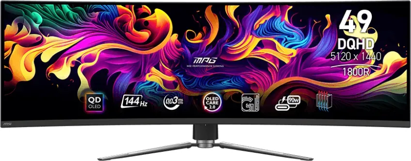 MSI MPG 491CQPDE QD-OLED Curved Gaming Monitor 125,5 cm (49")
