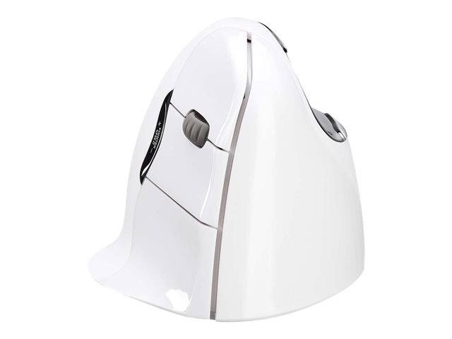 Evoluent VerticalMouse 4 Right Mac - vertikale Maus - Bluetooth - weiß