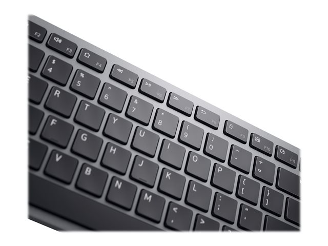 Dell Multi-Device KB700 - Tastatur - QWERTZ - Deutsch - Grau Eingabegerät