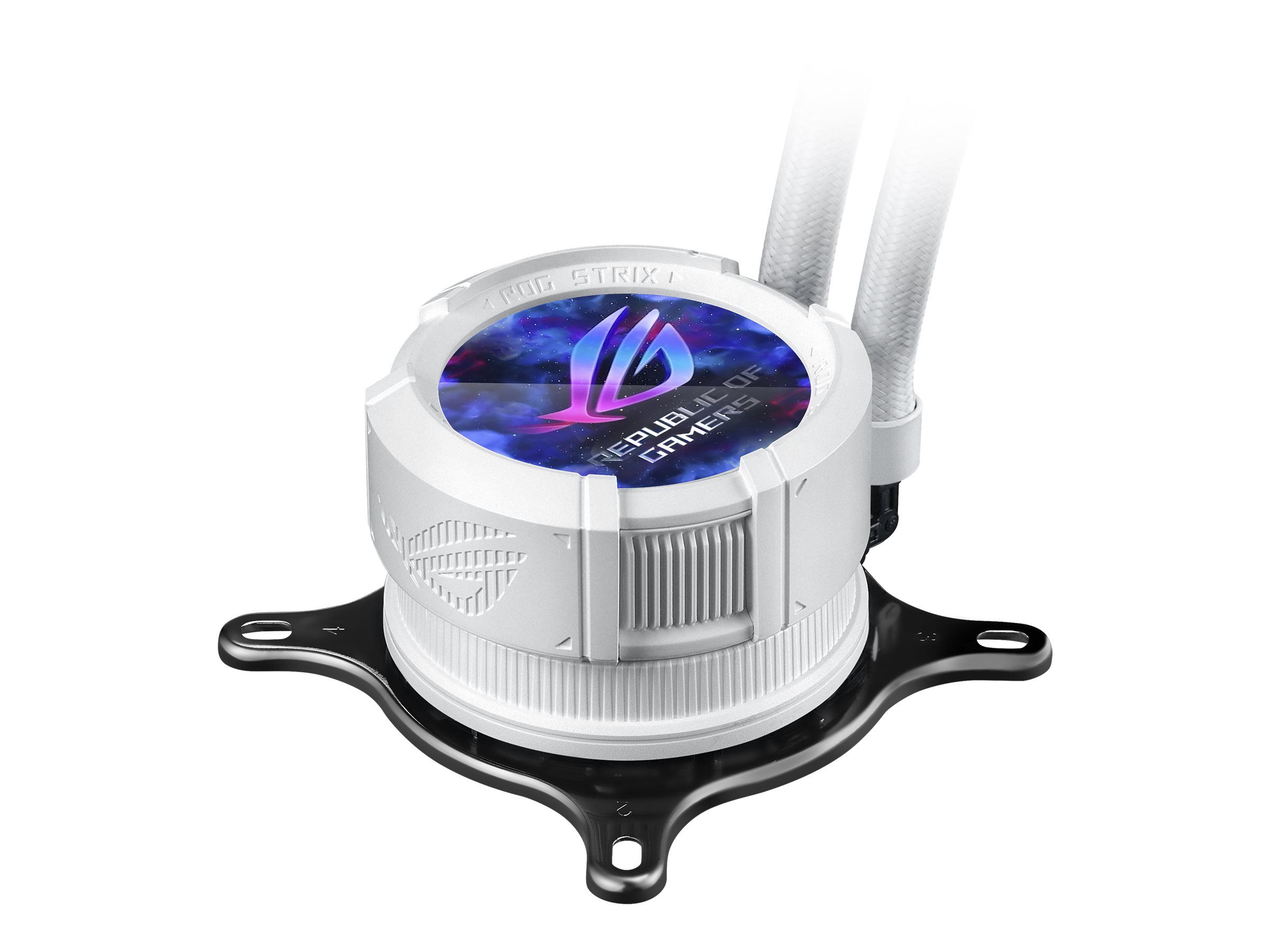 ASUS ROG STRIX LC III 360 ARGB LCD - White Edition - Prozessor-Flüssigkeitskühlsystem