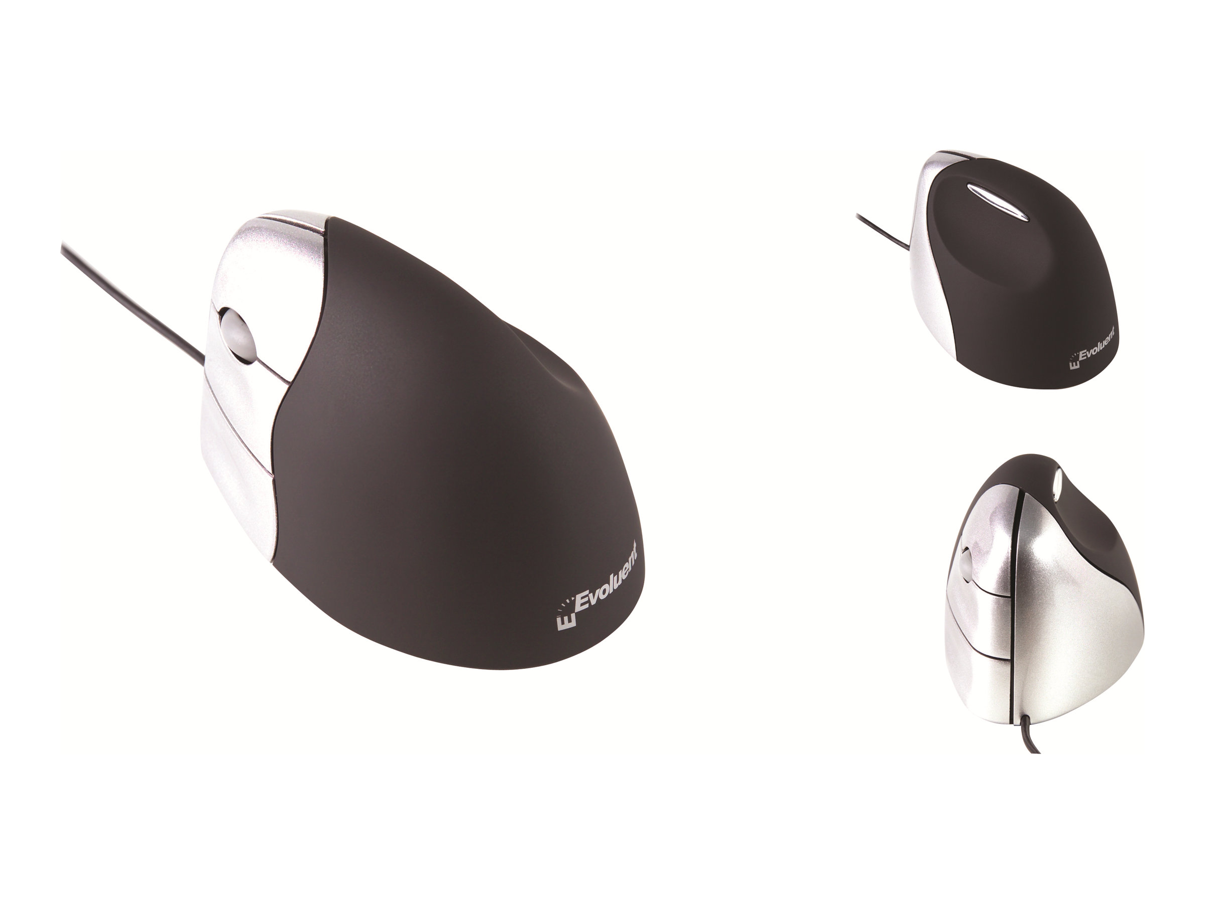Bakker Elkhuizen Evoluent Vertical Mouse - vertikale Maus - PS/2
USB