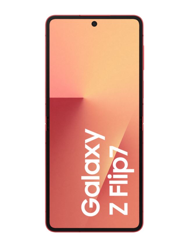 Samsung Galaxy Z Flip7 - Coral Red - 5G Smartphone - 512 GB - GSM