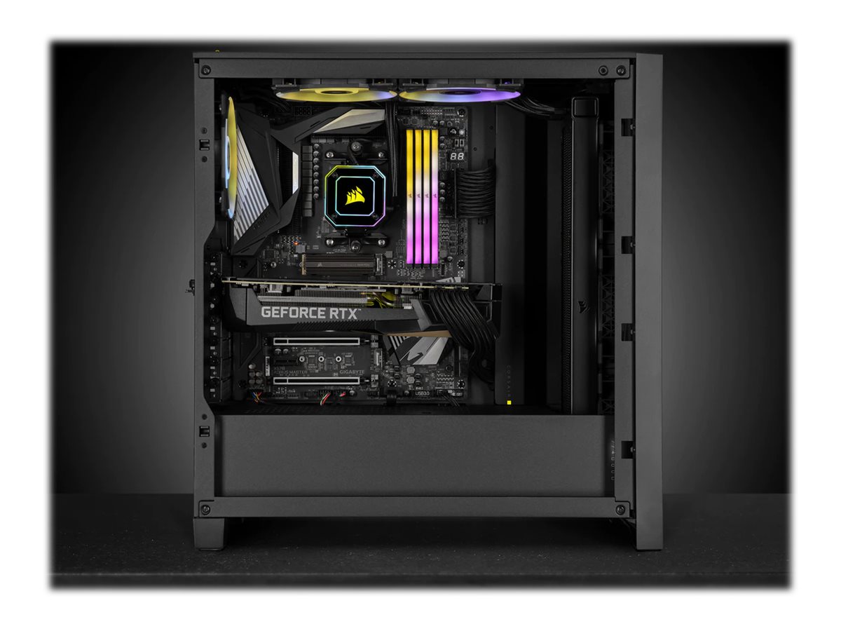 CORSAIR Vengeance RGB RS - DDR4 - Kit - 16 GB: 2 x 8 GB - DIMM 288-PIN - 3200 MHz / PC4-25600 - ungepuffert