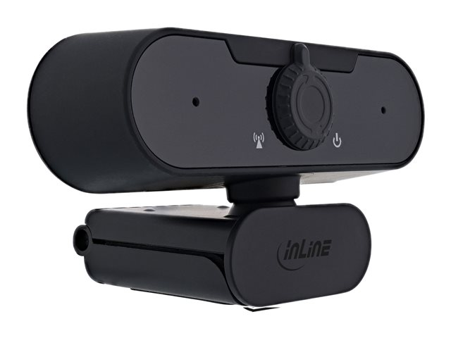 InLine Webcam FullHD 1920x1080/30Hz mit Autofokus - USB-C Anschlusskabel